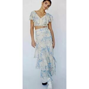 Free People Petal Dress Set, Size 6 $178 Retail